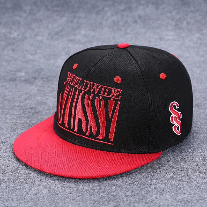 Hip-hop Hat Men's Wild Korean Version Street Summer Baseball Hat Women's Flat-edge Summer Tide Brand Personality Casual Sun Hats